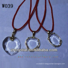 crystal necklace W039